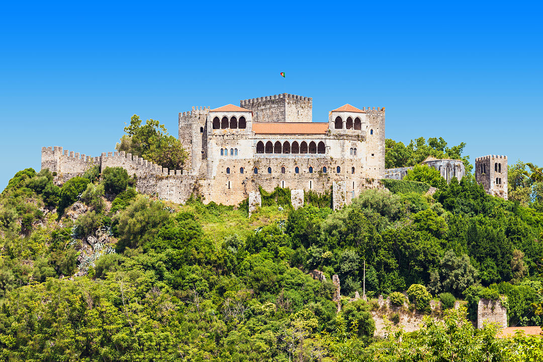 Castle of Leiria in Portugal