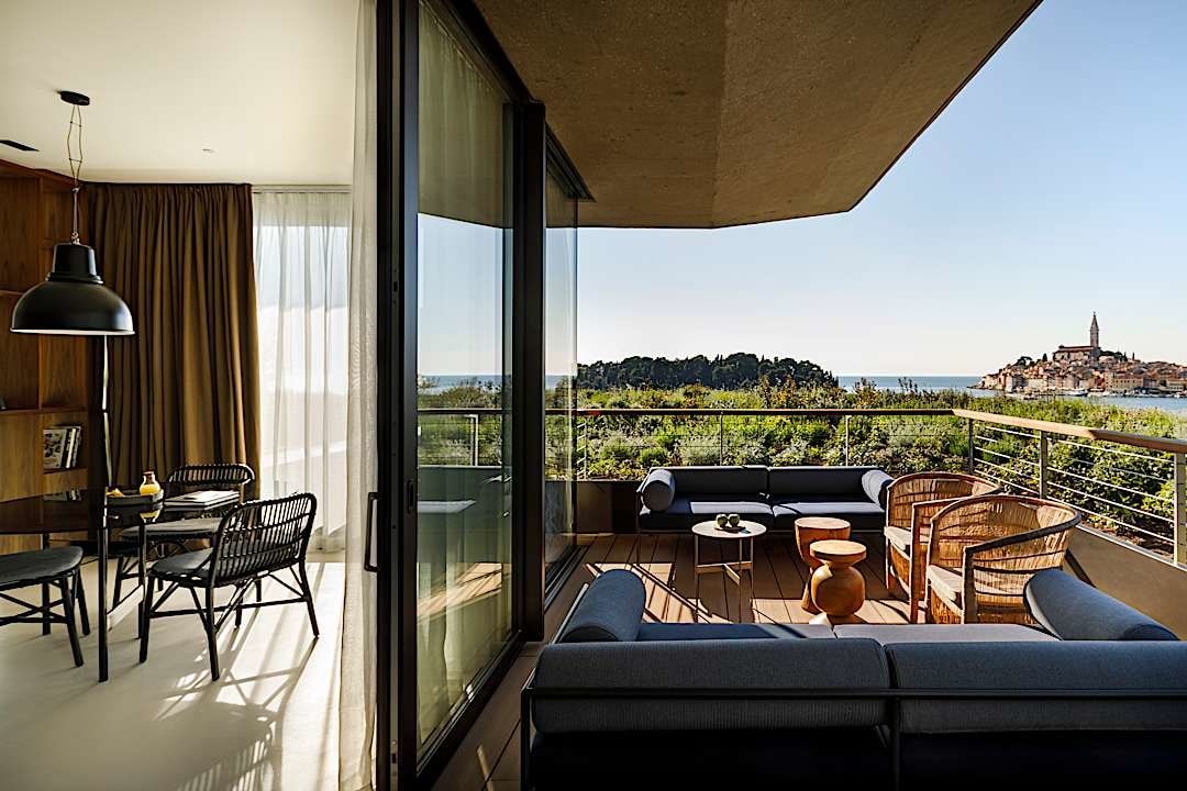 Seaside suite at Grand Park Hotel Rovinj