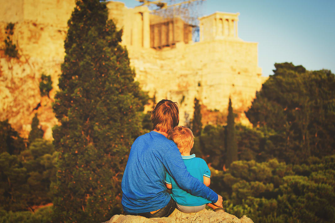 The Acropolis in Athens, Greece