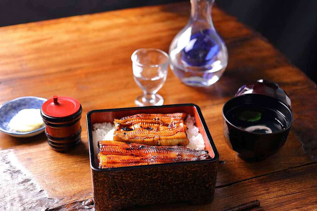 Traditional Japanese Unaju.