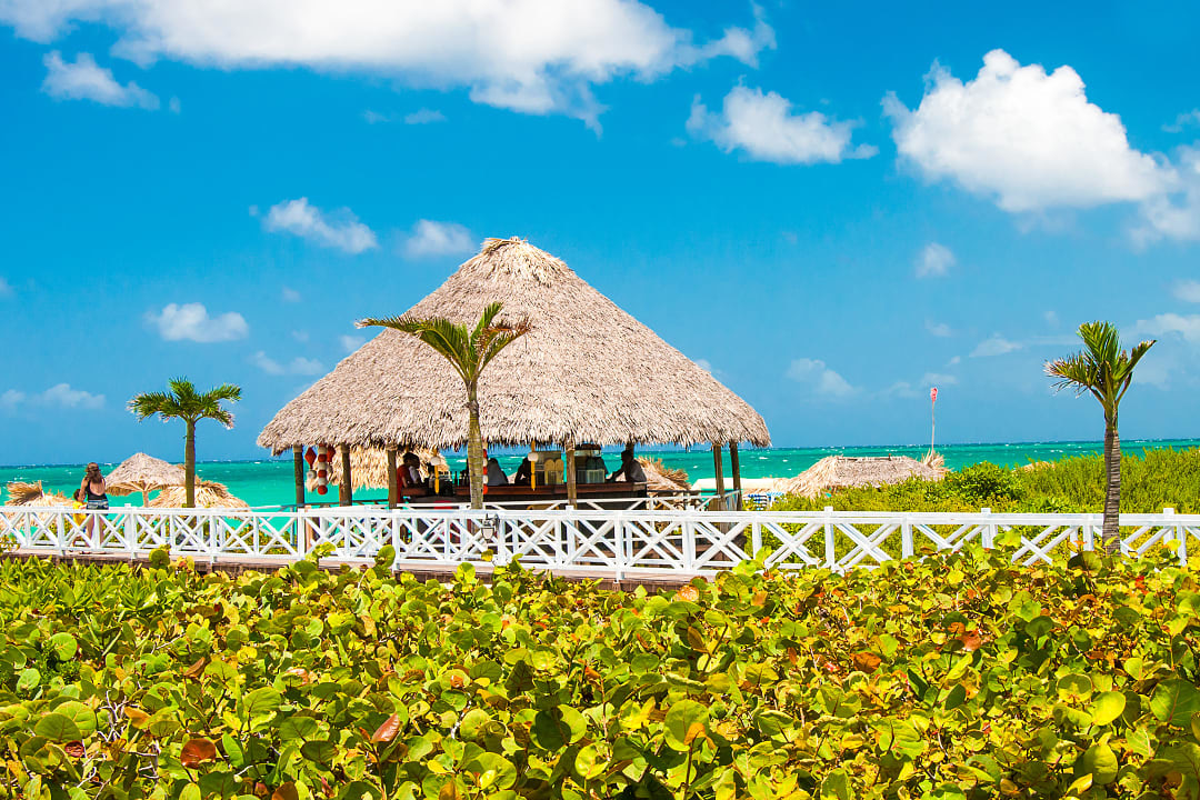 Cayo Santa Maria on a sunny day in Cuba.