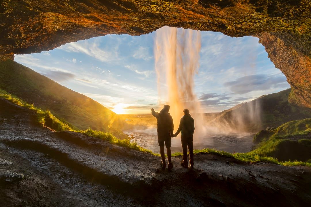 Seljalandsfoss waterfall in Iceland