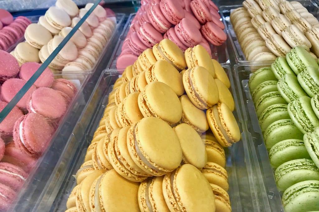 Macrons in Paris, France