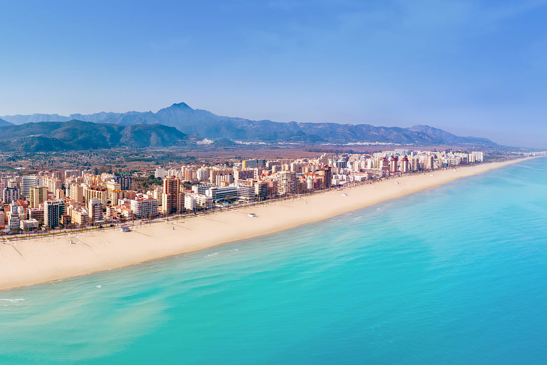 Coastline of Valencia