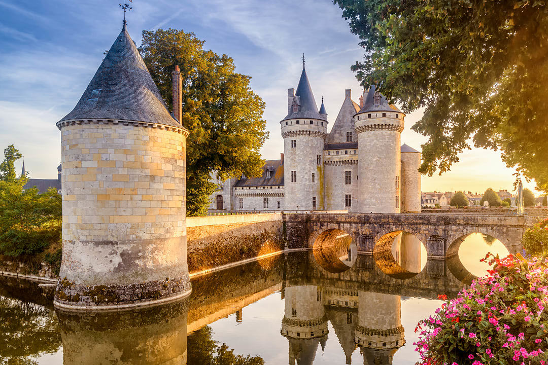 Château de Sully-sur-Loire in France
