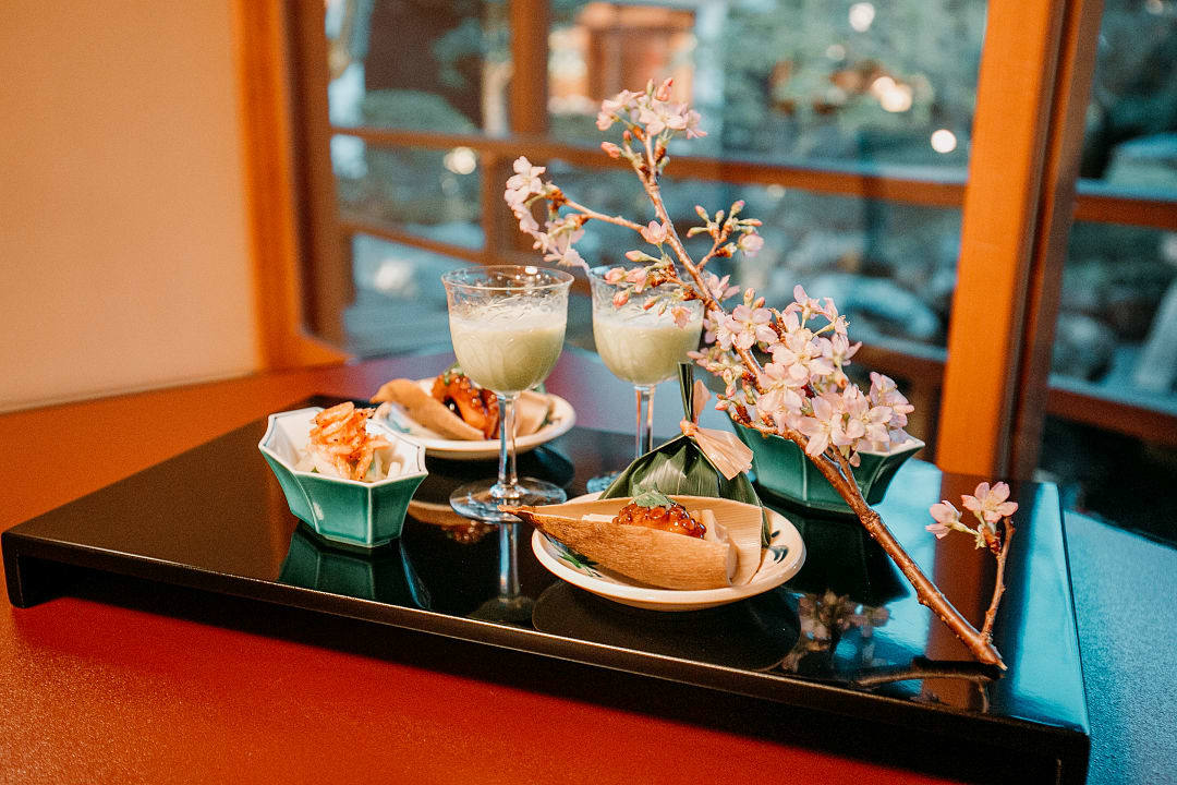 Culinary experience in Japan.