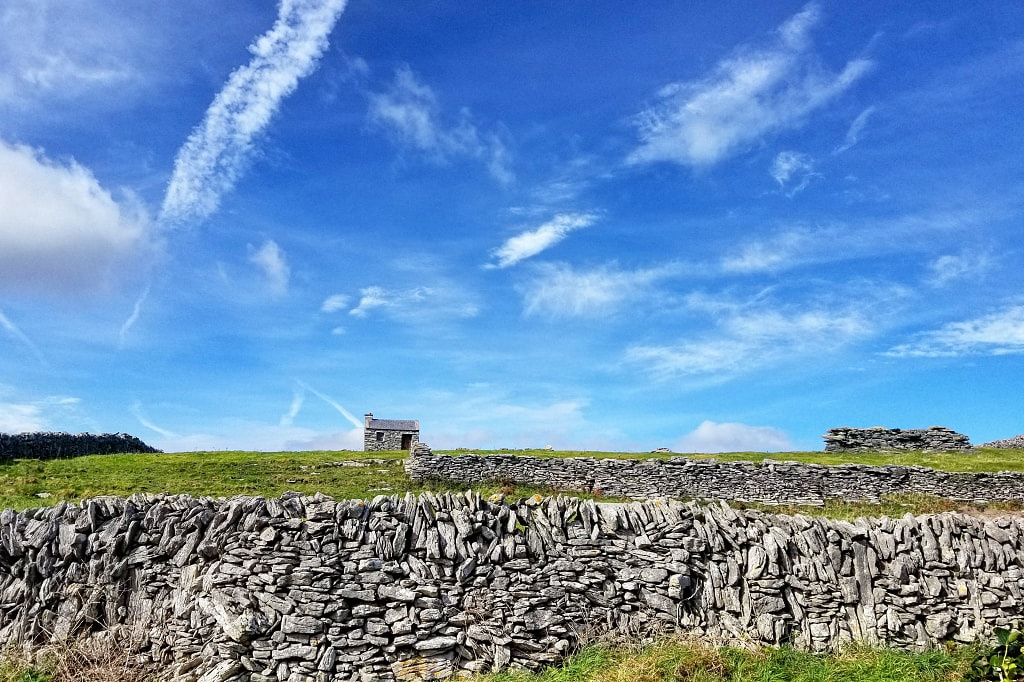 Ancient stone fort, Inishmore, Aran Islands, Ireland