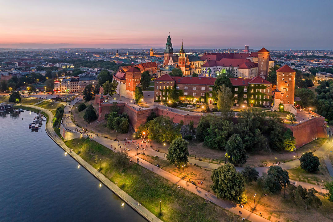 Kraków city in Poland.