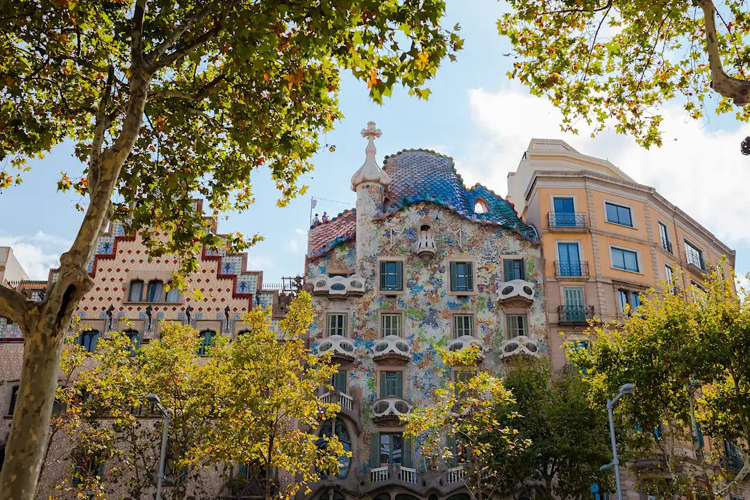 Casa Batllo in Barcelona, Spain