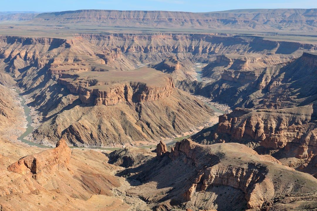 Fish River Canyon from the main viewpoint in Namibia