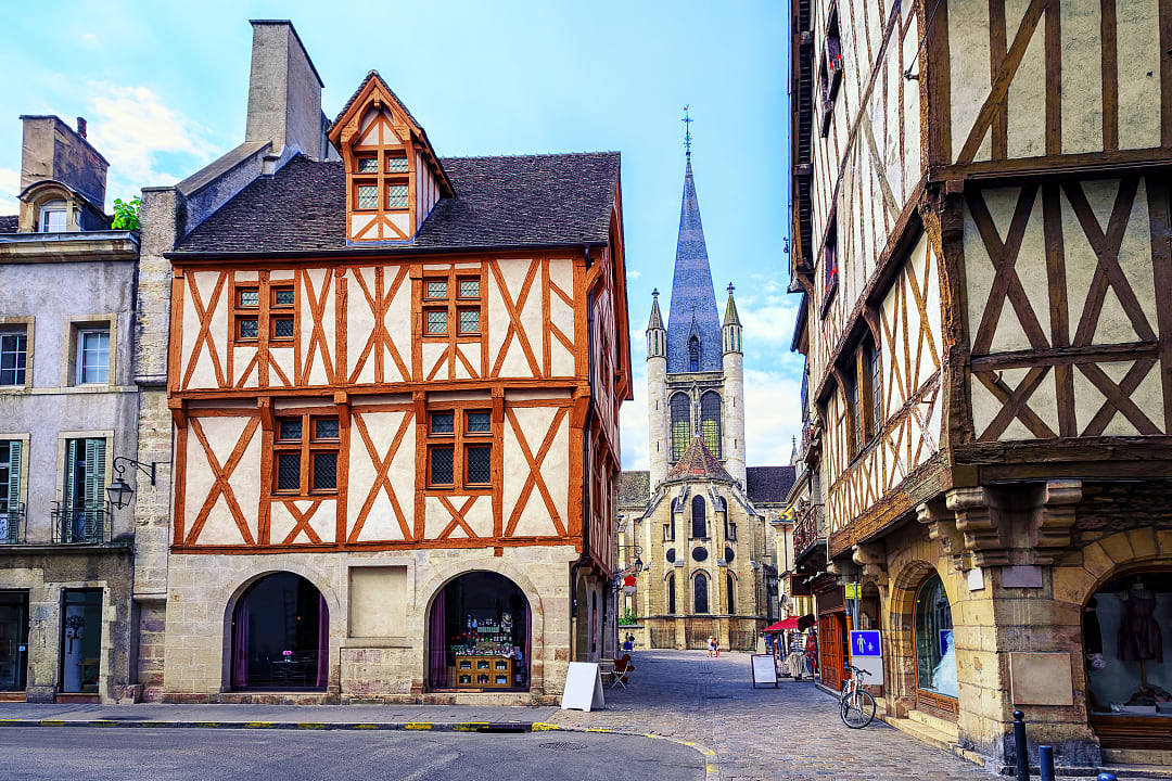 Tower of the Notre-Dame of Dijon, France