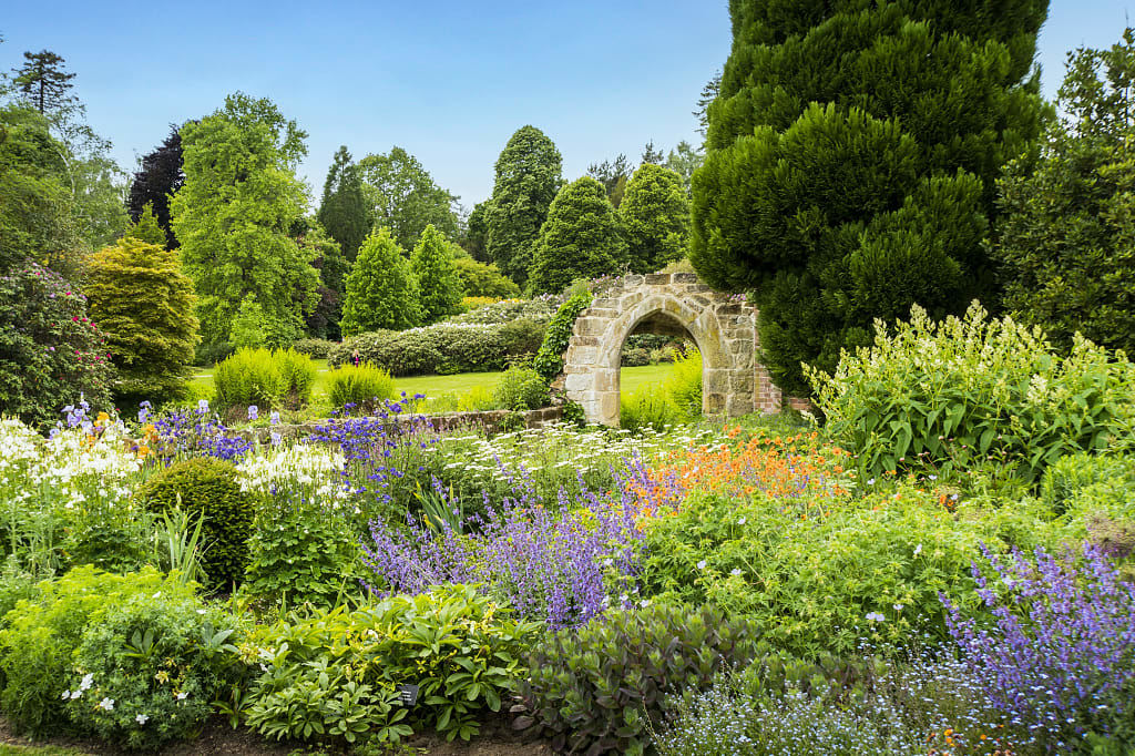 Scotney Castle Gardens in Kent, England