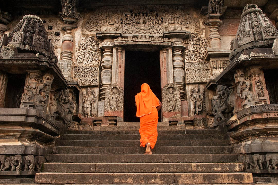Hoysaleswara Temple in India.