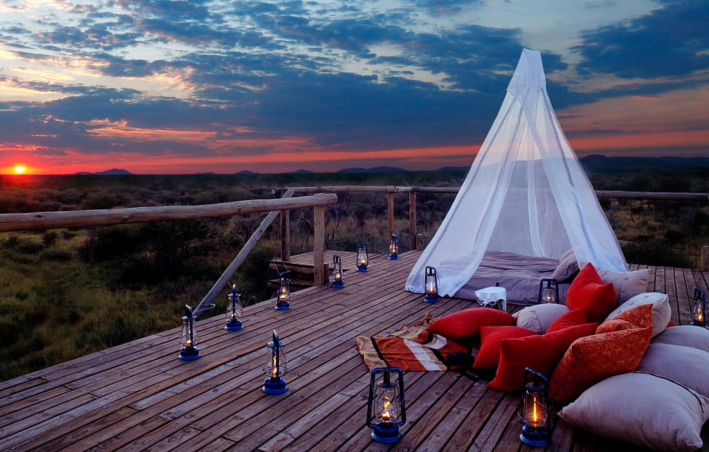 Makanyane Safari Lodge located on privately-owned land, within the renowned Madikwe Game Reserve, South Africa. Photo © Sanctuary Retreats