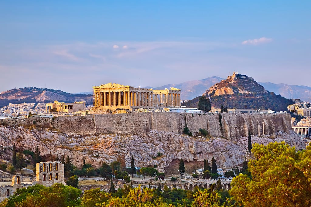 Acropolis in Athens, Greece
