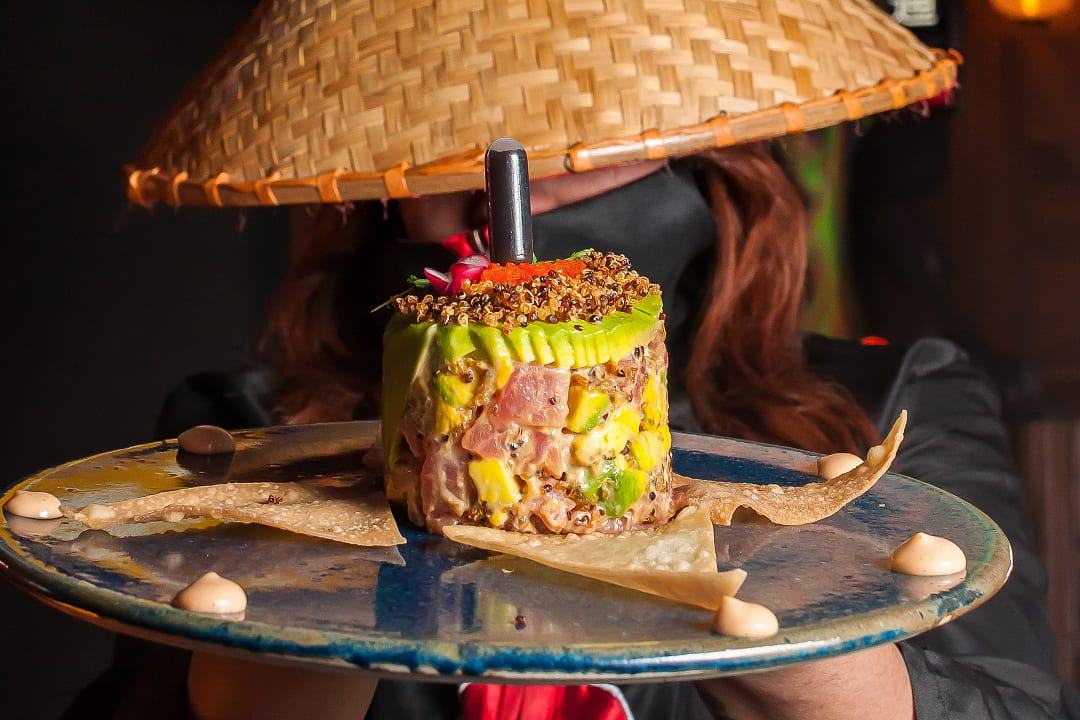 Themed anime restaurant in Tokyo, Japan