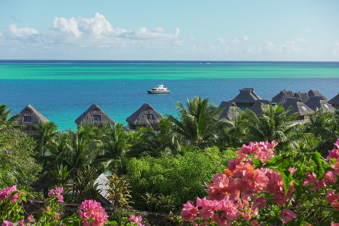 Overwater Bungalows in Bora, French Polynesia Bora,