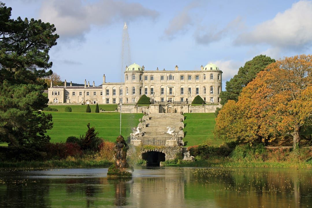 Powerscourt House country estate in Ireland