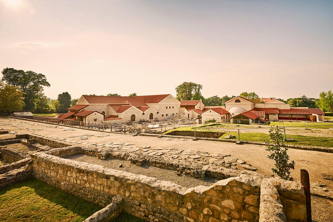Römerstadt Carnuntum Archeological Park in Austria