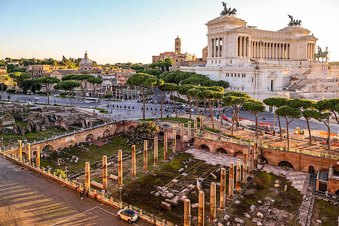 Capitoline Hill, Rome,  Italy.