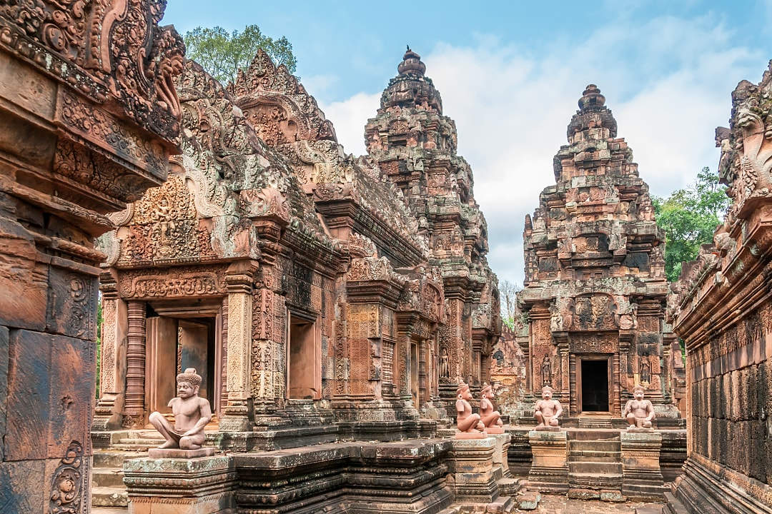 Angkor Wat Temple Complex in Cambodia