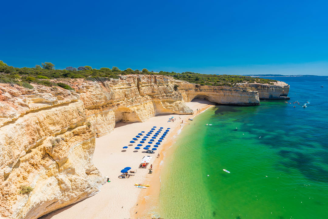 Praia da Marinha, Portugal