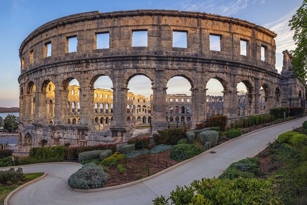 Roman Amphiteater in Pula