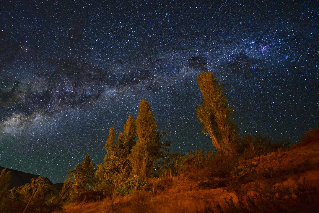 Elqui Valley at night, Chile