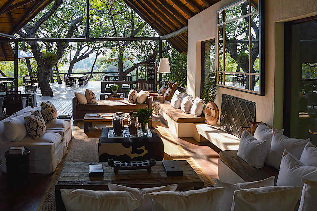 Lodge in Sabi Sands, South Africa.