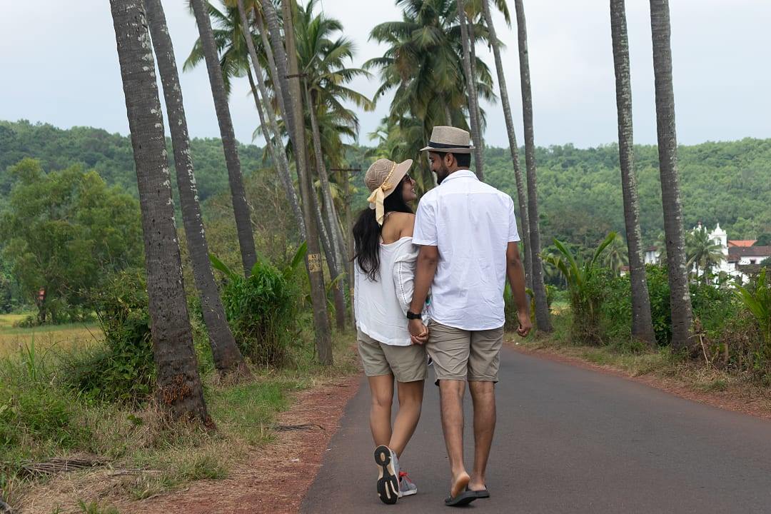 Couple in Goa, India