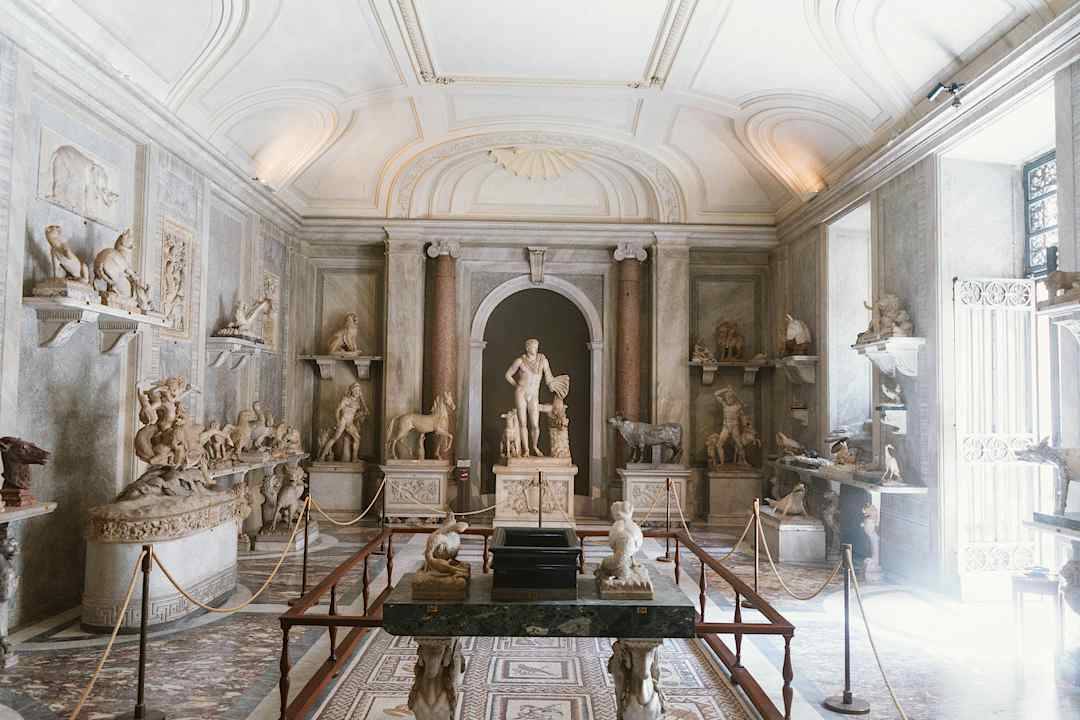 Vatican Museums room, Rome.