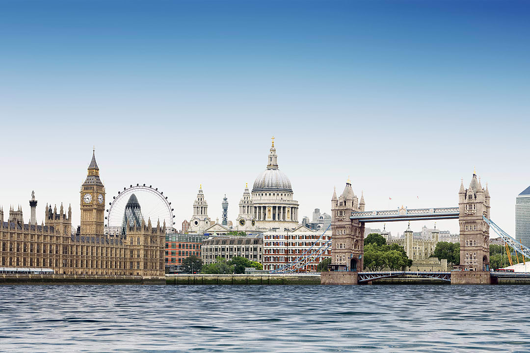 River Thames in London.