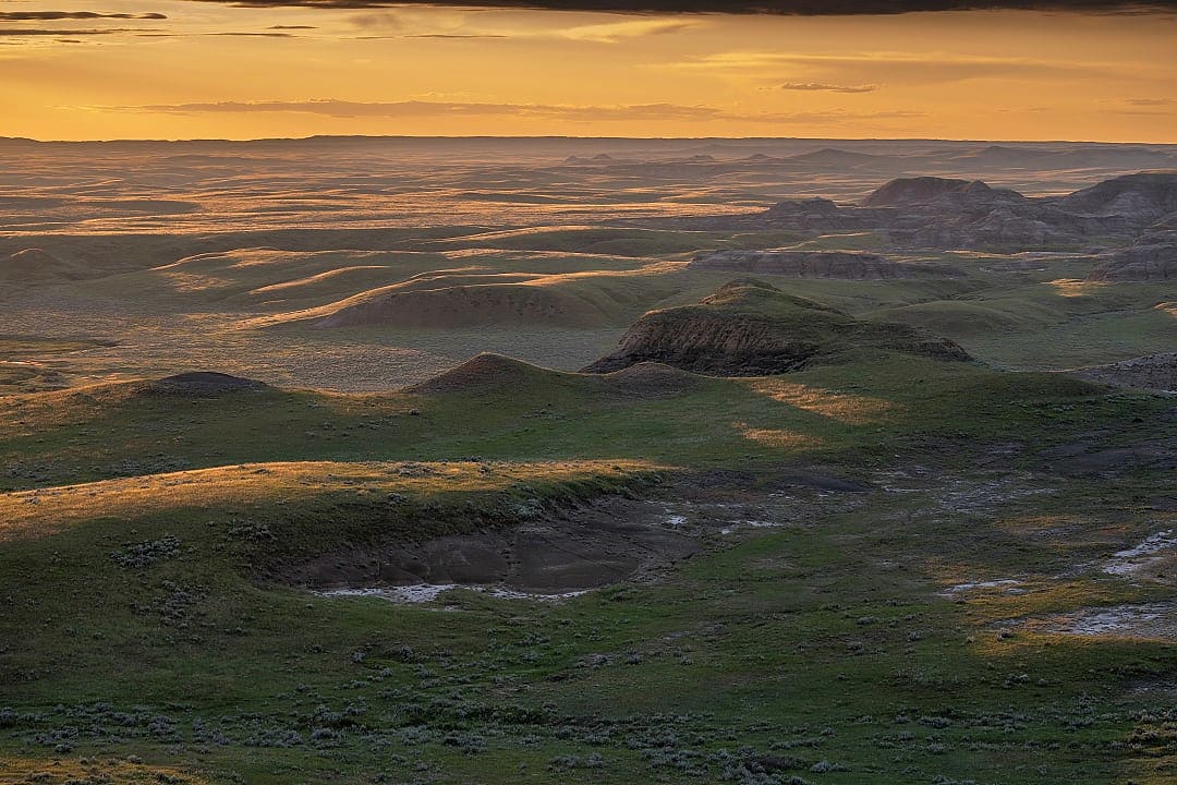 Grasslands National Park in Saskatchewan, Canada