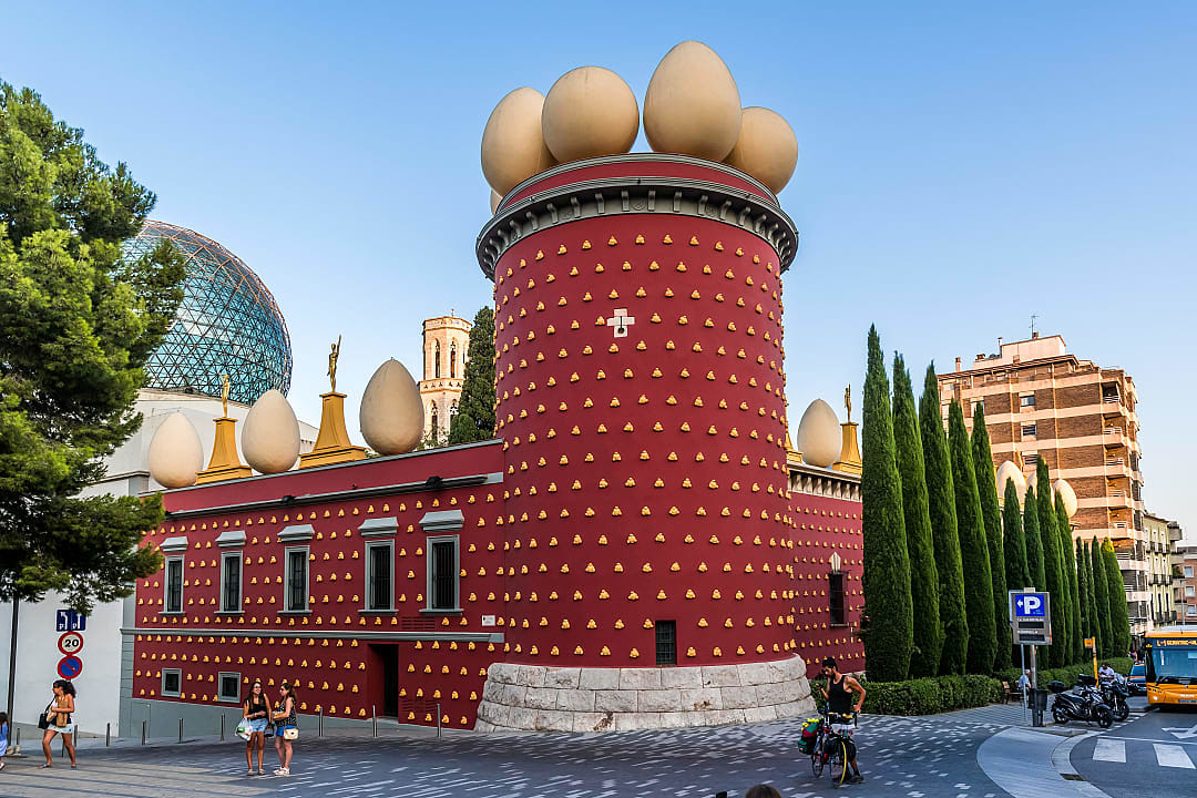 Dali Theatre-Museum in Figueres, Spain