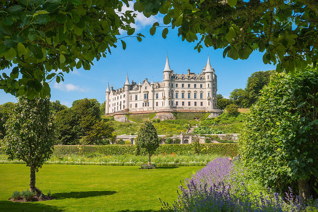 Dunrobin Castle in Scotland