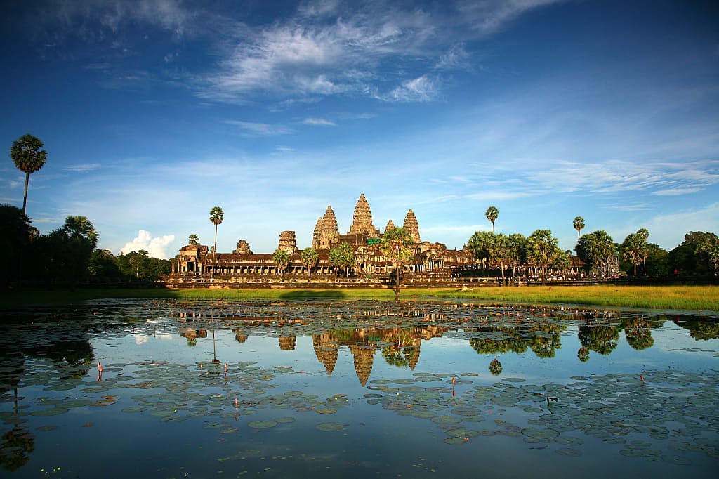 Angkor Wat in Cambodia.
