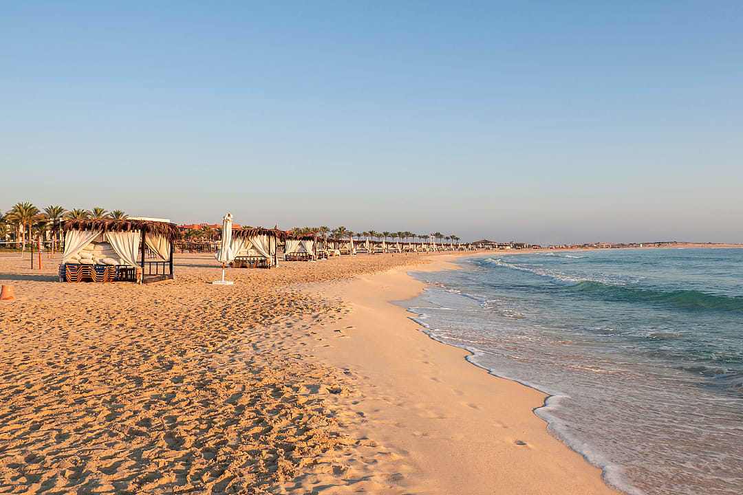 Beach on Almaza Bay, Egypt