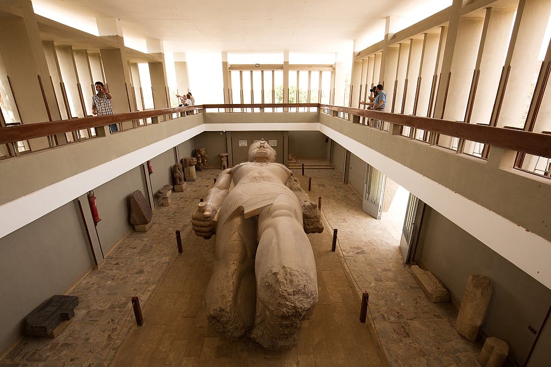 Statue of Ramses II in Memphis, Egypt