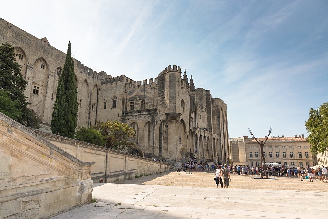 Palace of the Popes in Avignon