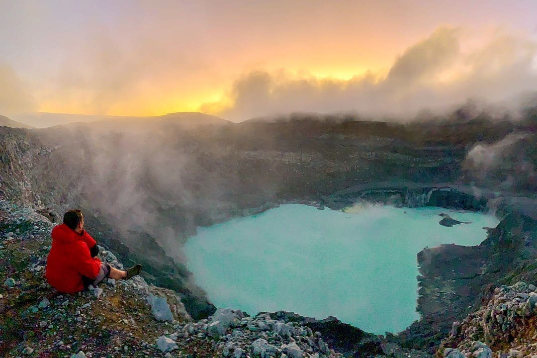 Poás Volcano in Alajuela, Costa Rica