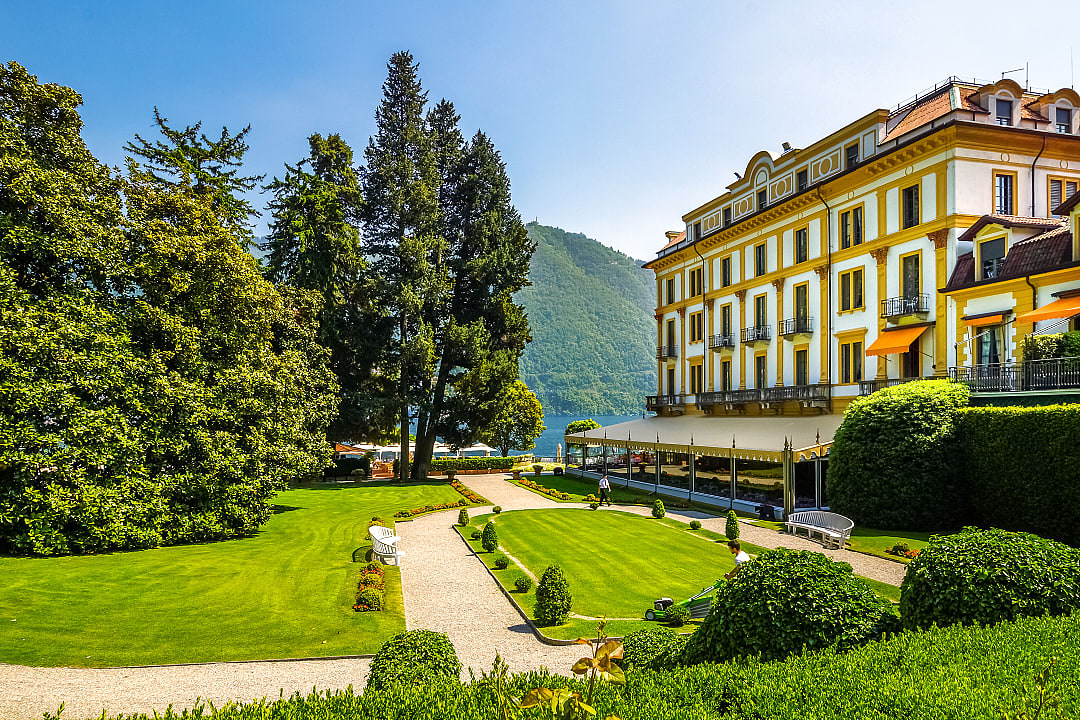 Villa d'Este in Cernobbio on Lake Como, Italy