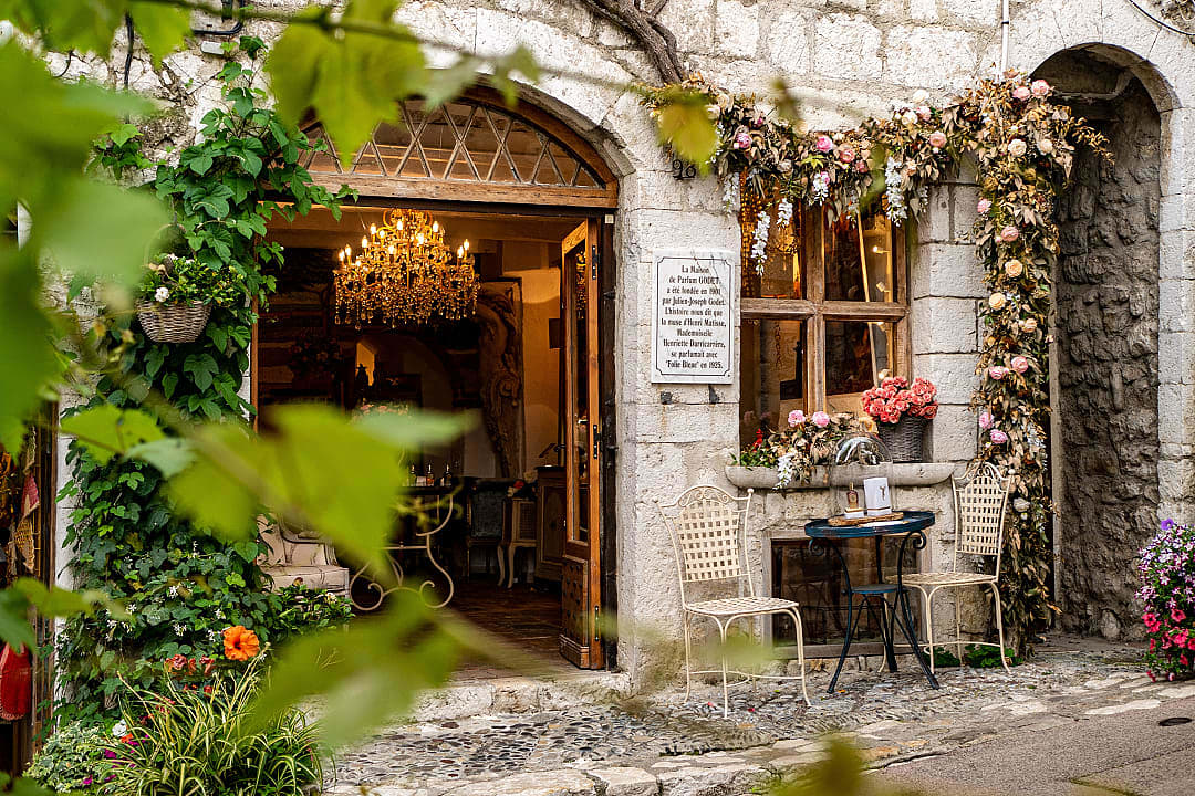 Restaurant in Saint-Paul-de-Vence, France