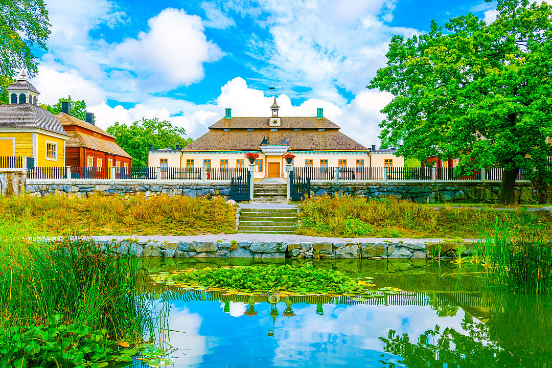 Skansen Open Air Museum in Stockholm, Sweden.