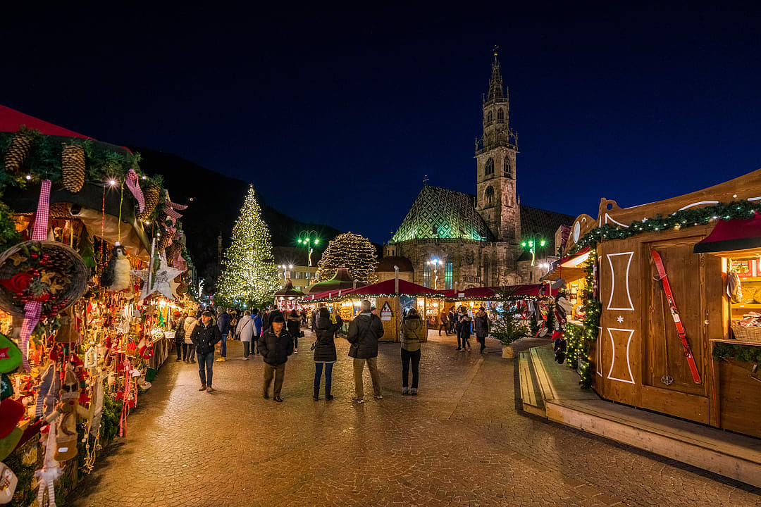 Christmas market in Bolzano, Italy
