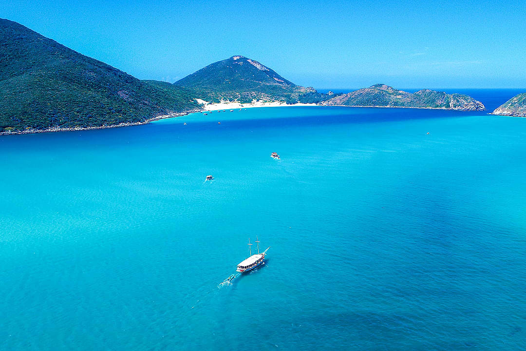Praia do Farol in Arraial do Cabo, Brazil
