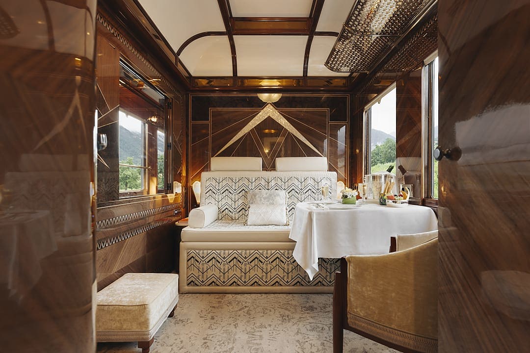 Les Montagnes suite on the Venice Simplon-Orient-Express