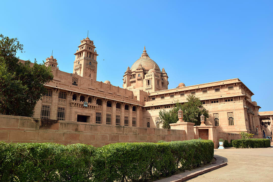 Umaid Bhawan Palace of Jodhpur, Rajasthan, India.