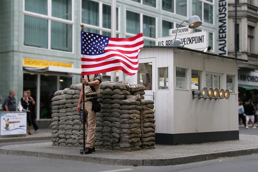 Checkpoint Charlie in Berlin, Germany