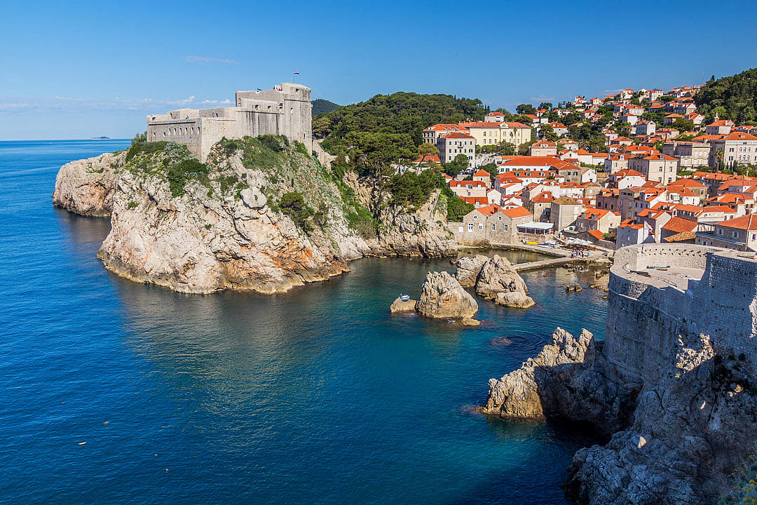 Lovrijenac Fortress in Dubrovnik, Croatia