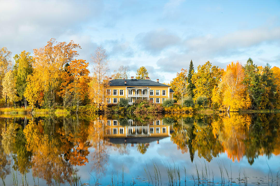 Fall foliage in Finland